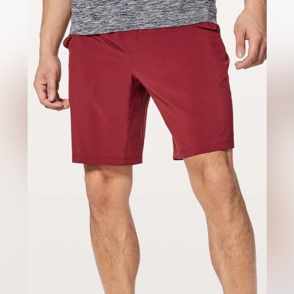 $25 sale Lululemon Pace Breaker Shorts  9" Inseam Caliente Red Mens L